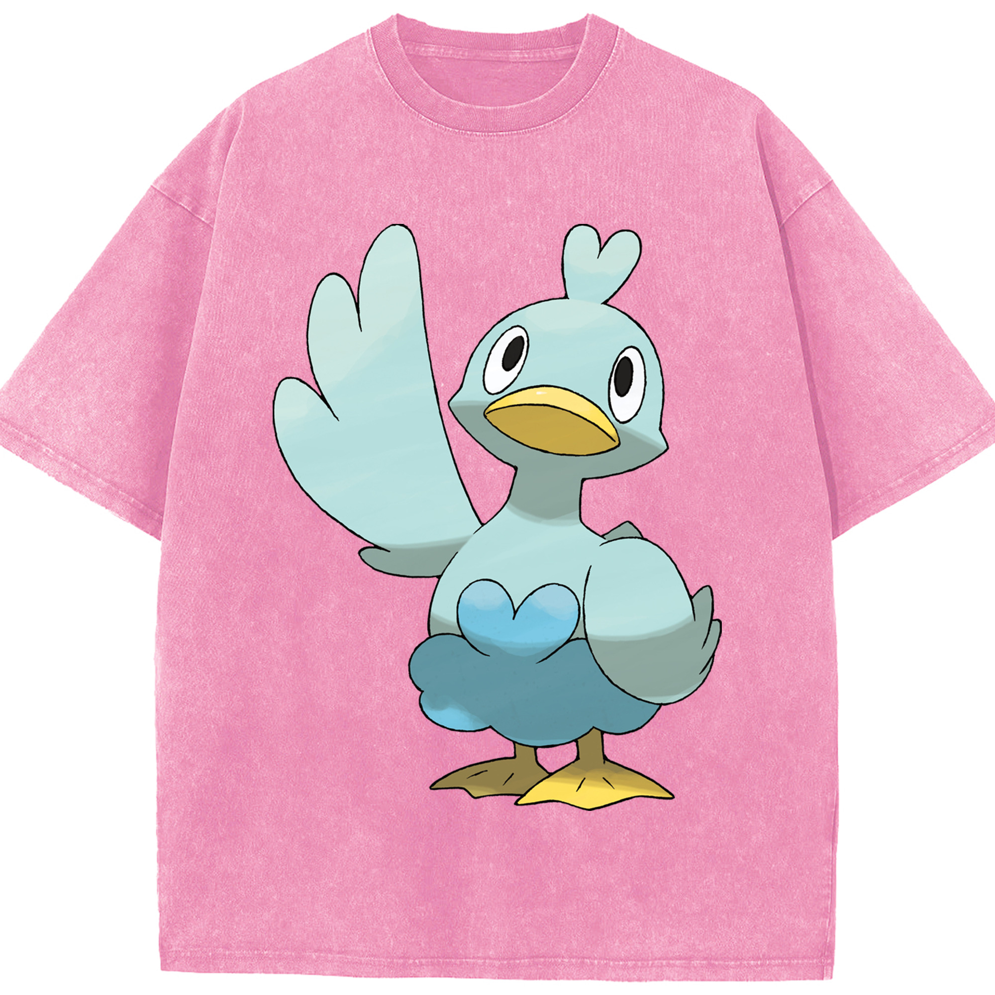 （画像用） ポケットモンスター Pokémon 綿100% ヴィンテージ風 半袖Tシャツ（フロントプリント）